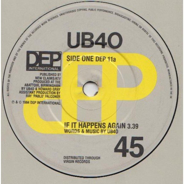 UB40 - If It Happens Again (7