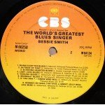 Bessie Smith - The World's Greatest Blues Singer (2xLP, Album, Comp, Mono, RE, Gat)