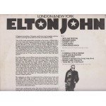 Elton John - London & New York (LP, Album, RE)