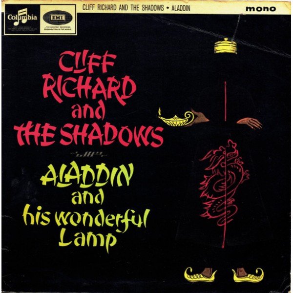 Cliff Richard And The Shadows* - Aladdin And His Wonderful Lamp (LP, Mono)