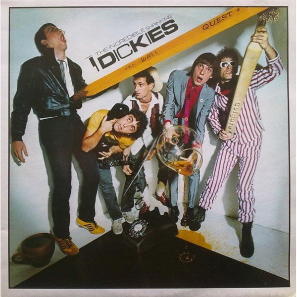 Dickies* - The Incredible Shrinking Dickies (LP, Album, Yel)