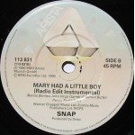 Snap! - Mary Had A Little Boy (7