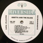 Odetta - Odetta And The Blues (LP, Album, RE)