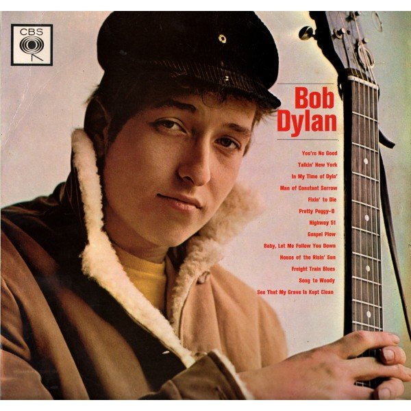 Bob Dylan - Bob Dylan (LP, Album, RE)