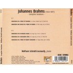 Brahms*, Wolfram Schmitt-Leonardy - Complete Variations (2xCD, Album)