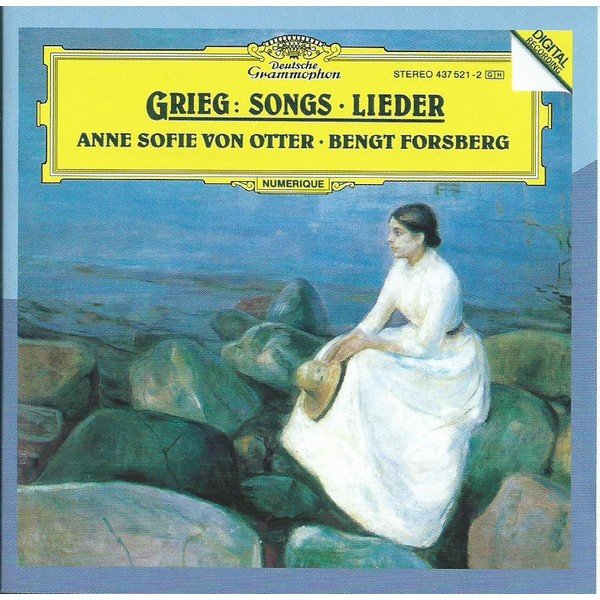 Grieg* : Anne Sofie Von Otter â€¢ Bengt Forsberg - Songs . Lieder (CD, Album, RE)