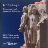 DohnÃ¡nyi* - BBC Philharmonic, Matthias Bamert - Symphony No. 1 / American Rhapsody (CD)