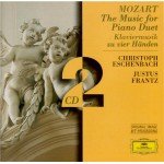 Mozart*, Christoph Eschenbach, Justus Frantz - The Music For Piano Duet = Klaviermusik Zu Vier HÃ¤nden (2xCD, Comp, RM)