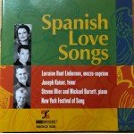 Various, New York Festival Of Song - Spanish Love Songs (CD, Album)