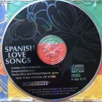 Various, New York Festival Of Song - Spanish Love Songs (CD, Album)