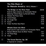 Malcolm Arnold, London Symphony Orchestra*, Richard Hickox - The Film Music Of Sir Malcolm Arnold, Vol. 1 (The Bridge On The River Kwai / The Inn Of The Sixth Happiness / Whistle Down The Wind / Hobson's Choice / The Sound Barrier) (CD, Album, RE)