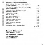 Britten*, McPhee*, BBC Symphony Orchestra, Leonard Slatkin - The Prince Of The Pagodas Suite / Tabuh-Tabuhan (CD)