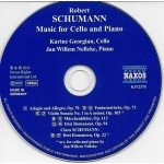 Schumann*, Karina Georgian, Jan-Willem Nelleke -  Music For Cello And Piano (CD, Album)