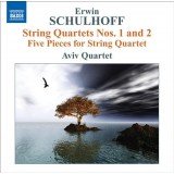 Erwin Schulhoff - Aviv Quartet - String Quartets Nos. 1 And 2 / Five Pieces For String Quartet (CD, Album)