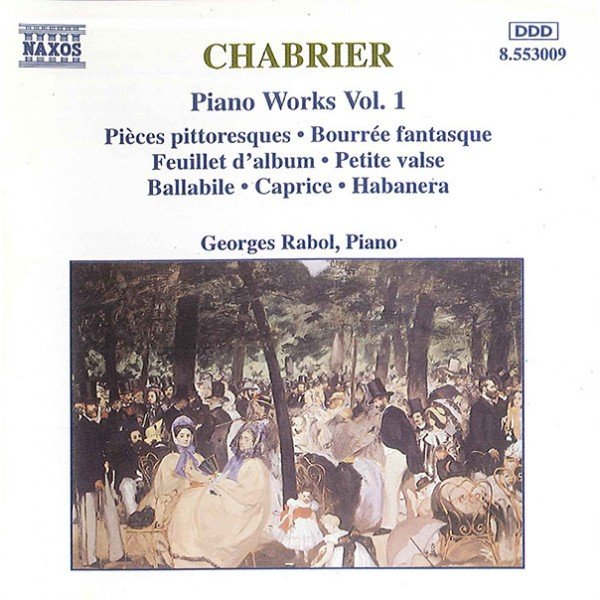 Chabrier*, Georges Rabol - Piano Works Vol. 1 (CD)