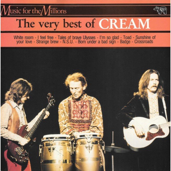 Cream (2) - The Very Best Of Cream (LP, Comp)