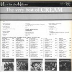 Cream (2) - The Very Best Of Cream (LP, Comp)