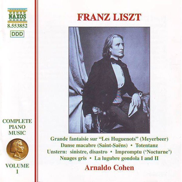 Franz Liszt - Arnaldo Cohen - Grande Fantaisie Sur â€œLes Huguenotsâ€ (Meyerbeer) â€¢ Danse Macabre (Saint-SaÃ«ns) â€¢ Totentanz â€¢ Unstern: Sinistre, Disastro â€¢ Impromptu (â€›Nocturneâ€²) â€¢ Nuages Gris â€¢ La Lugrube Gondola â…  And â…¡ (CD)