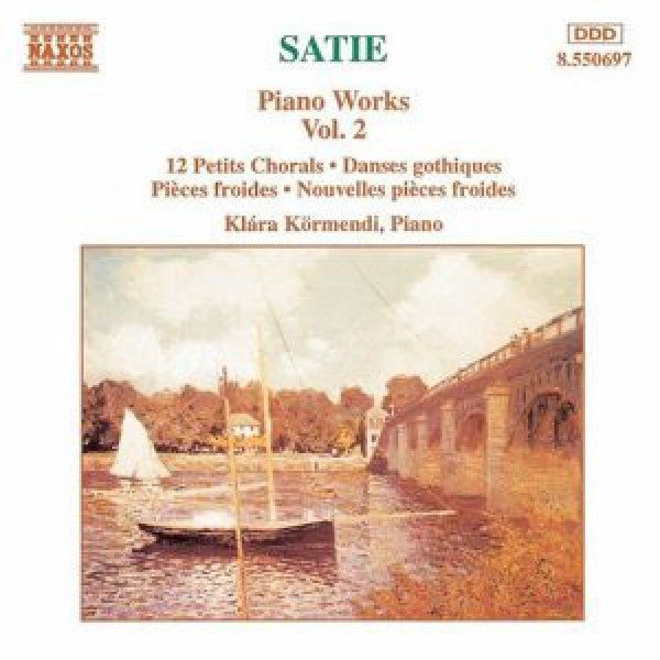 Satie* -  KlÃ¡ra KÃ¶rmendi - Piano Works Vol. 2 (CD, Album, RP)