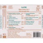 Satie* -  KlÃ¡ra KÃ¶rmendi - Piano Works Vol. 2 (CD, Album, RP)