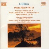 Grieg* - Einar Steen-NÃ¸kleberg, Rut Tellefsen, Chamber Choir Of The Norwegian State Institute Of Music, Stefan SchiÃ¸ll - Piano Music Vol. 12 (CD, Album)