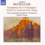 Arthur Honegger, New Zealand Symphony Orchestra*, Takuo Yuasa - Symphony No. 3 'Liturgique' â€¢ Pacific 231 â€¢ Pastorale D'Ã‰tÃ© â€¢ Rugby (CD, Album)