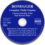 Arthur Honegger â€“ Laurence Kayaleh, Paul Stewart (12) - Complete Violin Sonatas (CD, Album)