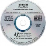 Respighi* - Konstantin Scherbakov - Piano Music (CD, Album)