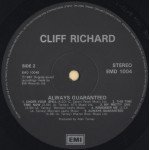 Cliff Richard - Always Guaranteed (LP, Album)