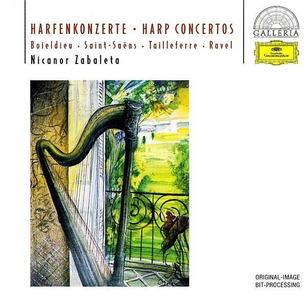 Nicanor Zabaleta, FranÃ§ois-Adrien Boieldieu, Camille Saint-SaÃ«ns, Germaine Tailleferre, Maurice Ravel - Harfenkonzerte - Harp Concertos (CD, Comp)