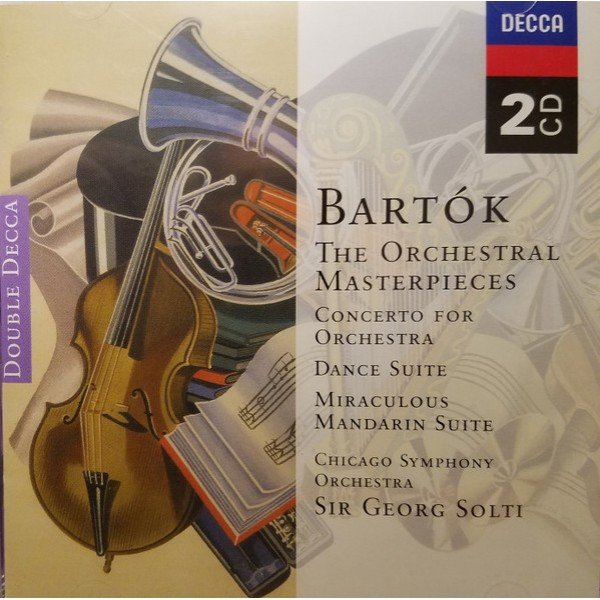 BartÃ³k* - Chicago Symphony Orchestra*, Sir Georg Solti* - The Orchestral Masterpieces (2xCD, Comp)