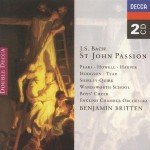 J.S. Bach* - Pears* Â· Howell* Â· Harper*, Hodgson* Â· Tear*, Shirley-Quirk*, Wandsworth School Boys' Choir, English Chamber Orchestra, Benjamin Britten - St John Passion (2xCD, Album)