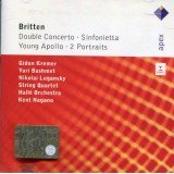 Britten* : Bashmet* / Kremer* / Lugansky* / Nagano*, HallÃ© Orchestra - Double Concerto Â· Sinfonietta Â· Young Apollo Â· 2 Portraits  (CD, RE)