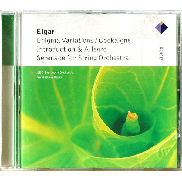 Elgar* - BBC Symphony Orchestra, Sir Andrew Davis* - Enigma Variations / Cockaigne / Introduction & Allegro / Serenade For String Orchestra (CD, Album)