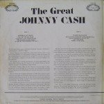 Johnny Cash - The Great Johnny Cash (LP, Album, RE)