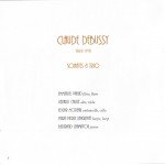 Debussy*, Renaud CapuÃ§on âˆ™ Bertrand Chamayou âˆ™ GÃ©rard CaussÃ© âˆ™ Emmanuel Pahud âˆ™ Marie-Pierre Langlamet âˆ™ Edgar Moreau - Sonates & Trio (CD, Album)