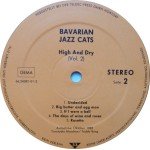 Bavarian Jazz Cats - High And Dry (Vol. 2) (LP, Album)