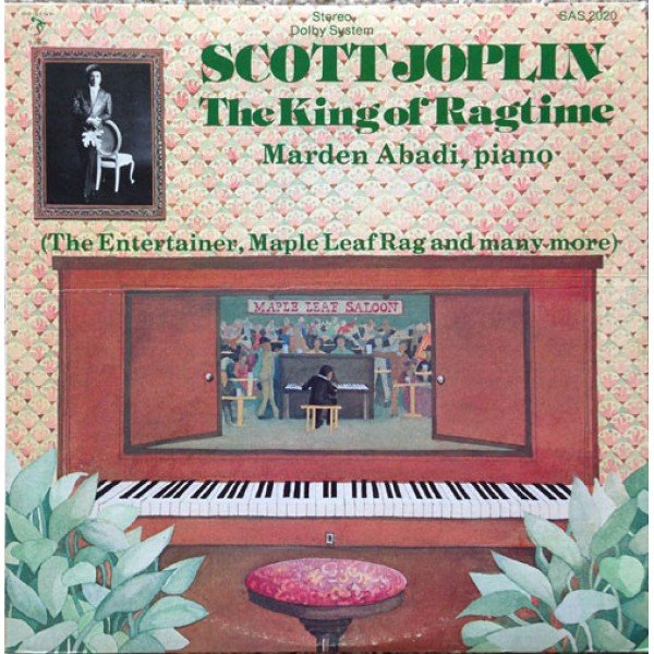 Marden Abadi - Scott Joplin, The King Of Ragtime (LP, Album)