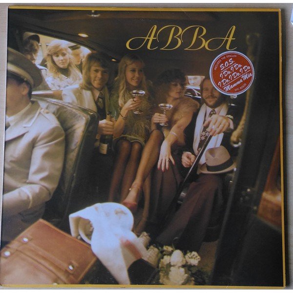 ABBA - ABBA (LP, Album, Yel)