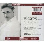 Walton*, Tasmin Little, BBC Symphony Orchestra, Edward Gardner - Symphony No.1 • Violin Concerto (SACD, Hybrid, Album)