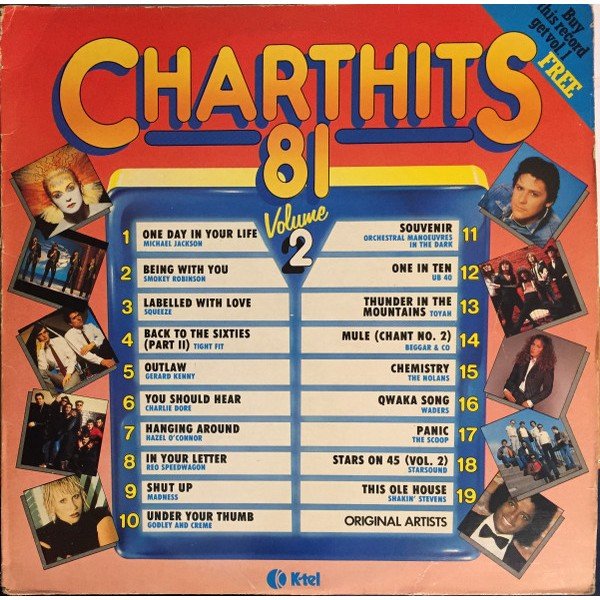 Various - Chart Hits 81 Volume 2 (LP, Comp, Orl)