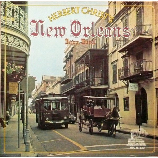 Herbert Christ's New Orleans Jazz Band - Herbert Christ's New Orleans Jazzband (LP)