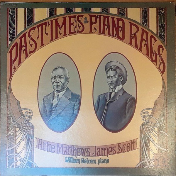 William Bolcom - Pastimes & Piano Rags (LP, RE)