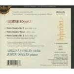 Enescu*, Adelina Oprean, Justin Oprean - Violin Sonatas (CD, Album, RE)