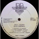 Pete Campbell - Soca - Calypso (LP, Album)