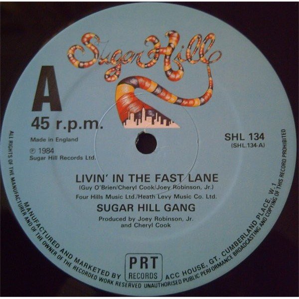 Sugarhill Gang - Livin' In The Fast Lane (12