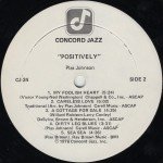 Plas Johnson - Positively (LP, Album)