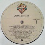 Leo Sayer - Here (LP, Album, Jac)