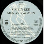 Simply Red - Men And Women (LP, Album, CBS)