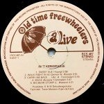 Old Time Freewheelers - Alive In 'T Kerkepadje (LP, Album)